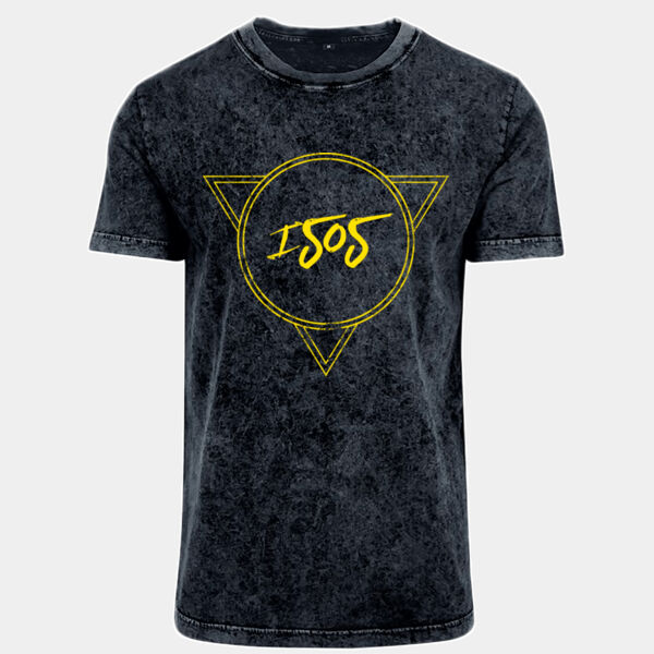 ISOS Logo Shape Acid Wash Tee Thumbnail